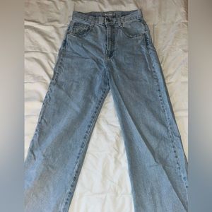 Tractr high waist wide leg jeans